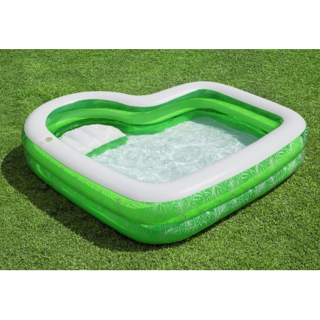 Basen dmuchany Bestway 54336 231x231cm 282 l fotel